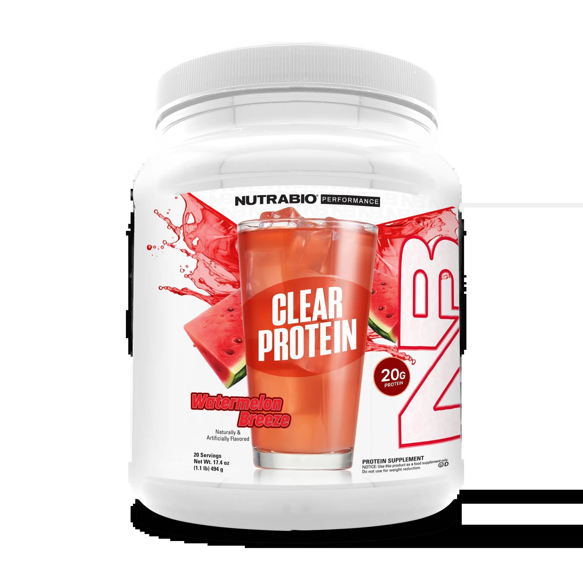 NutraBio Clear Protein