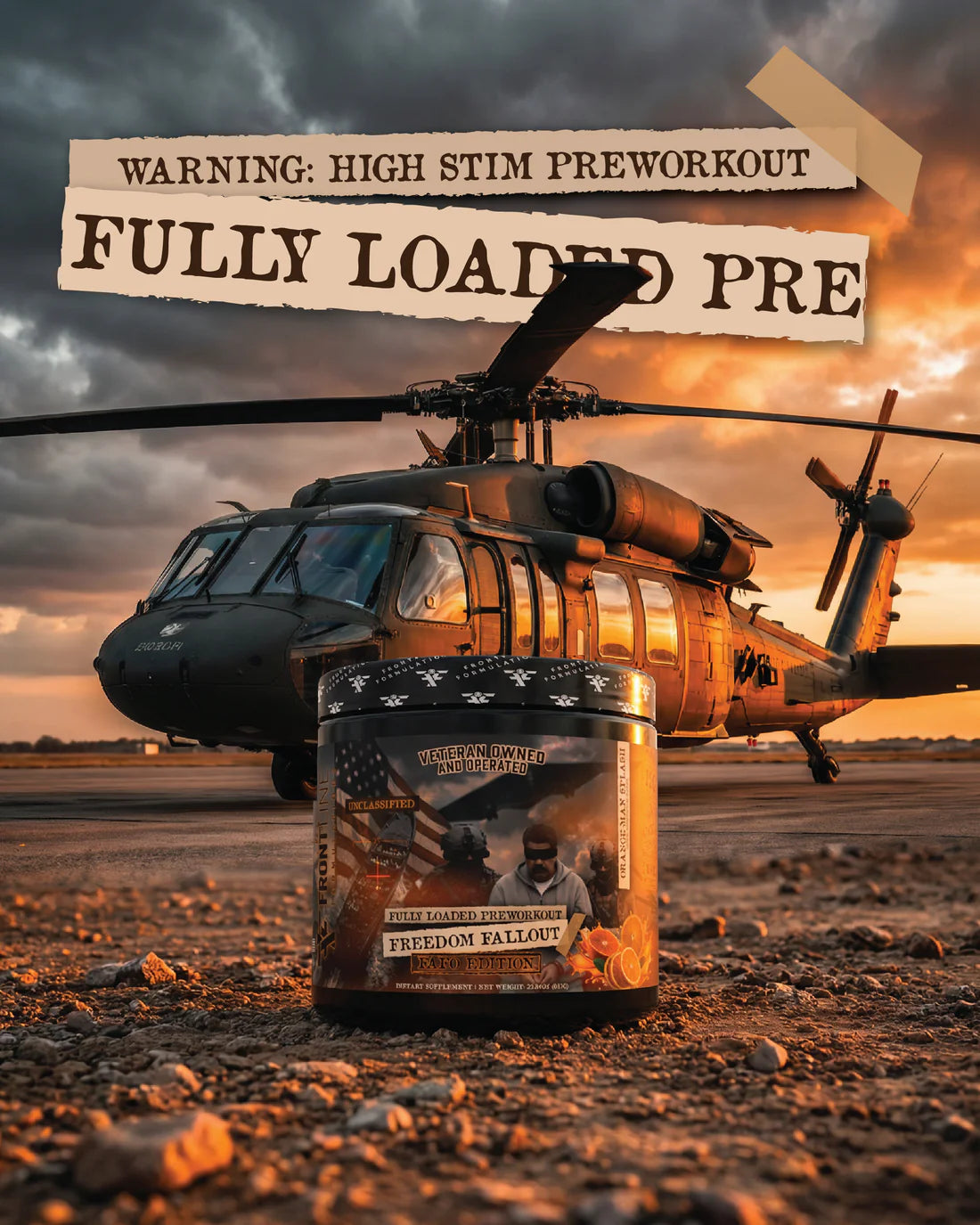 Freedom Fallout Limited Edition FRONTLINE FORMULATIONS