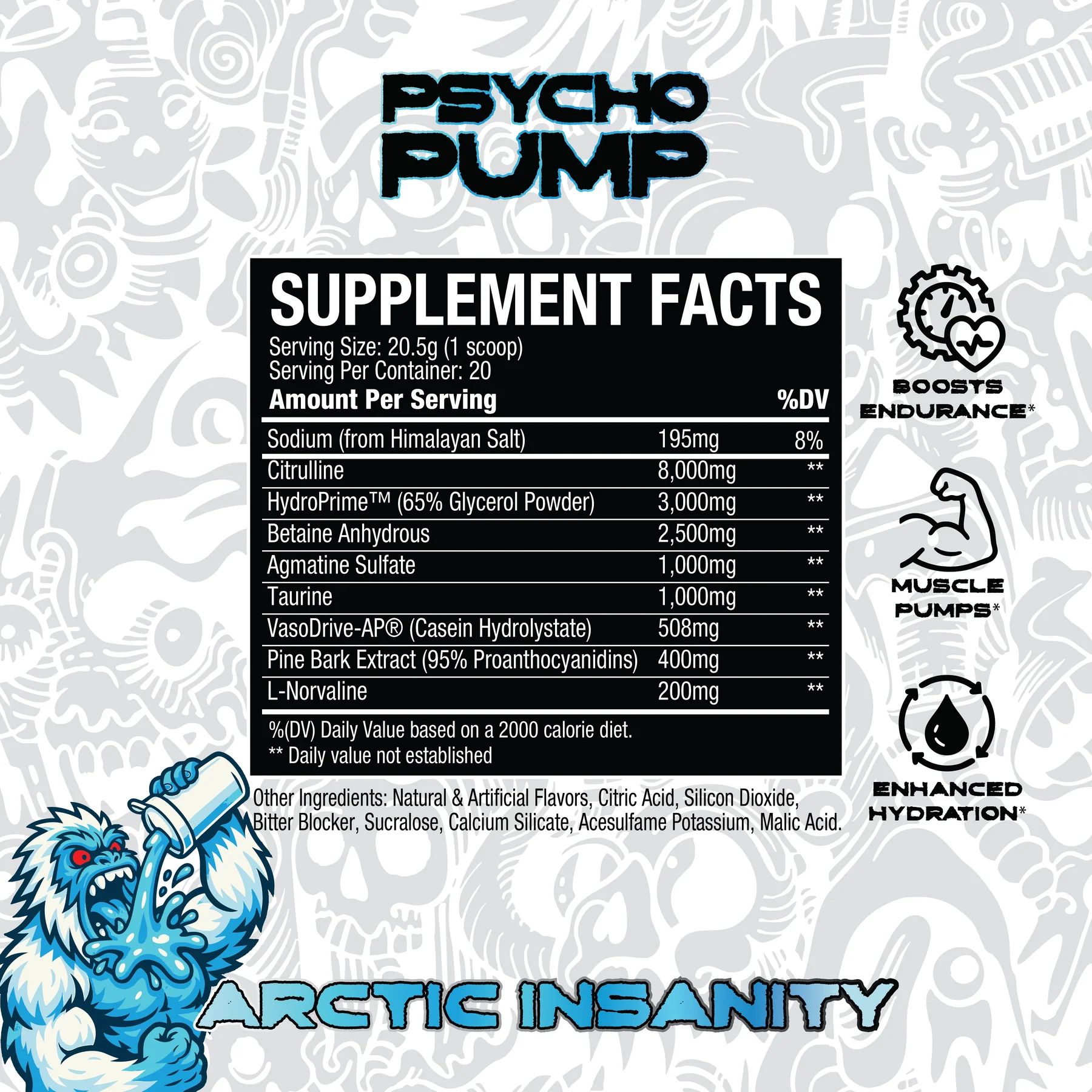 Psycho Pump Nemesis Nutrition