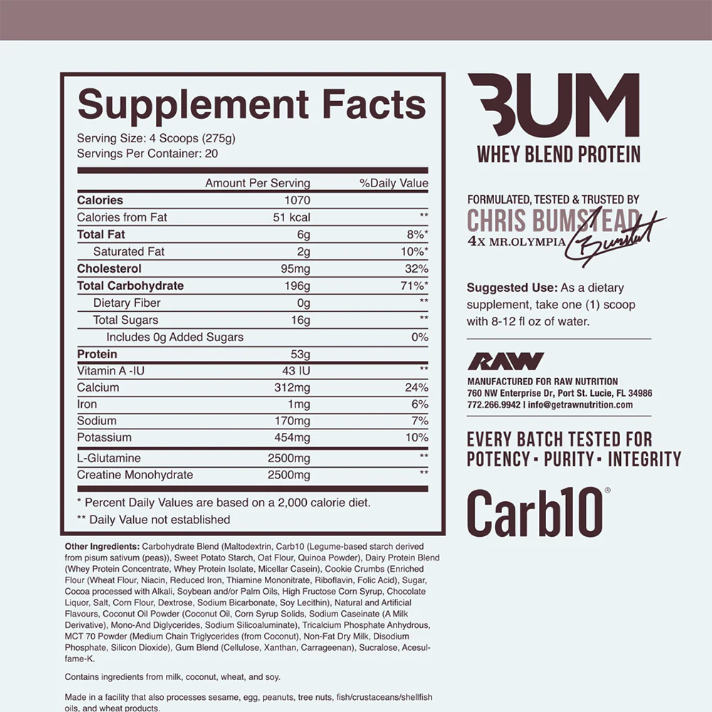 Bum Mass Gainer