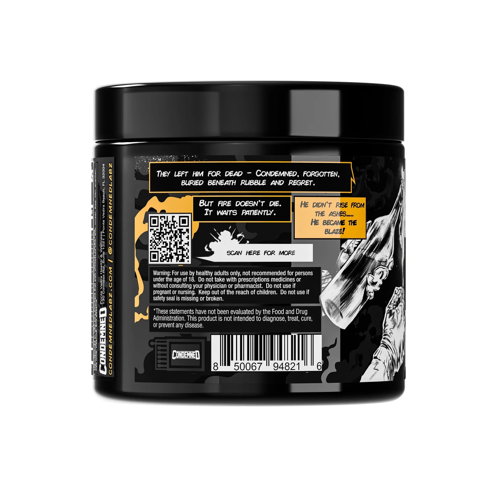 Arsonist Burn Condemned Labz