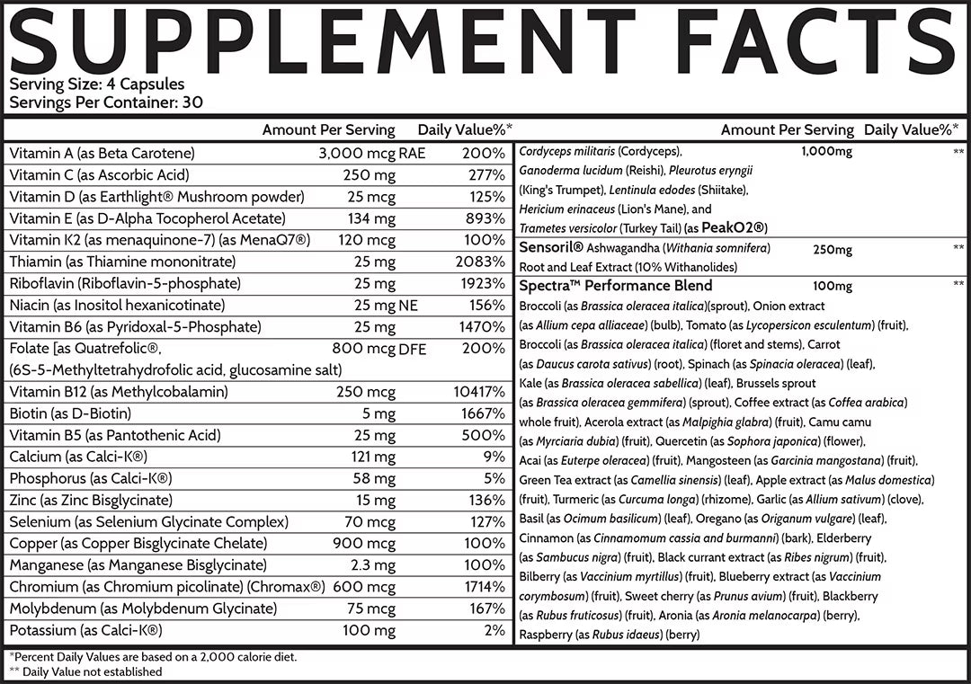 Inspired Vegan Multi Vitamin